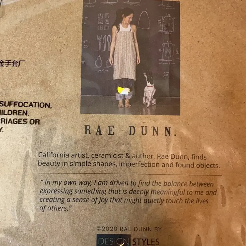 Rae Dunn Imagine. Dream. Reusable Face Masks Set